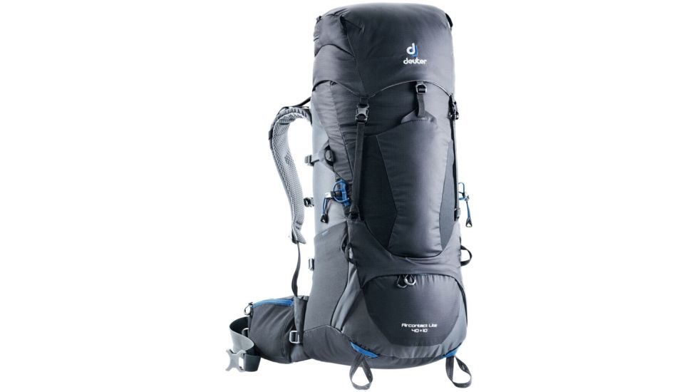 Deuter Aircontact Lite Backpack 40L + 10, Black/Graphite, 334011874030