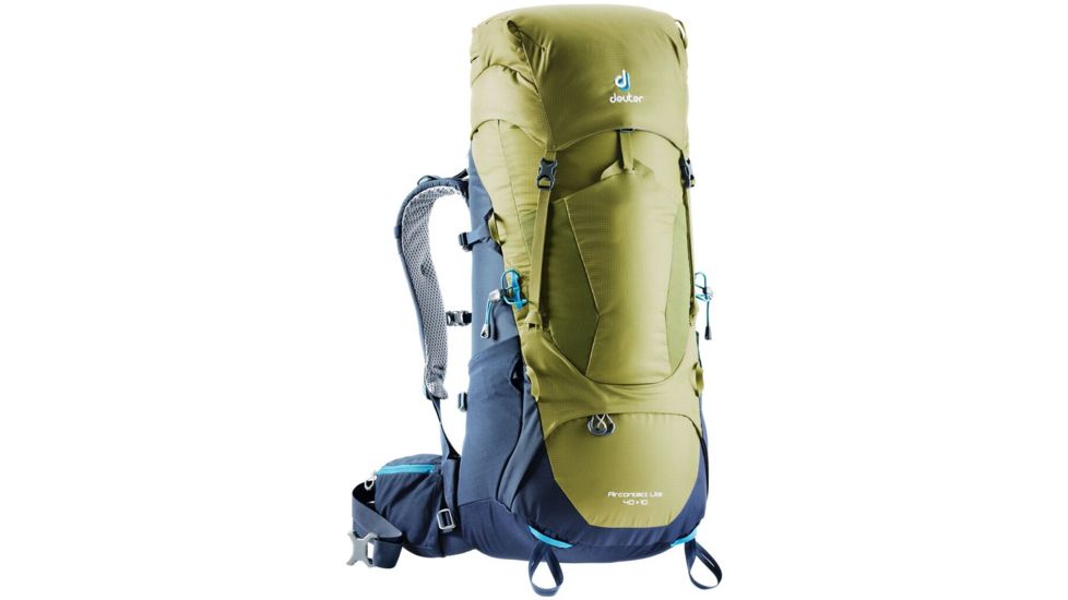 Deuter Aircontact Lite Backpack 40L + 10, Moss/Navy, 334011823130