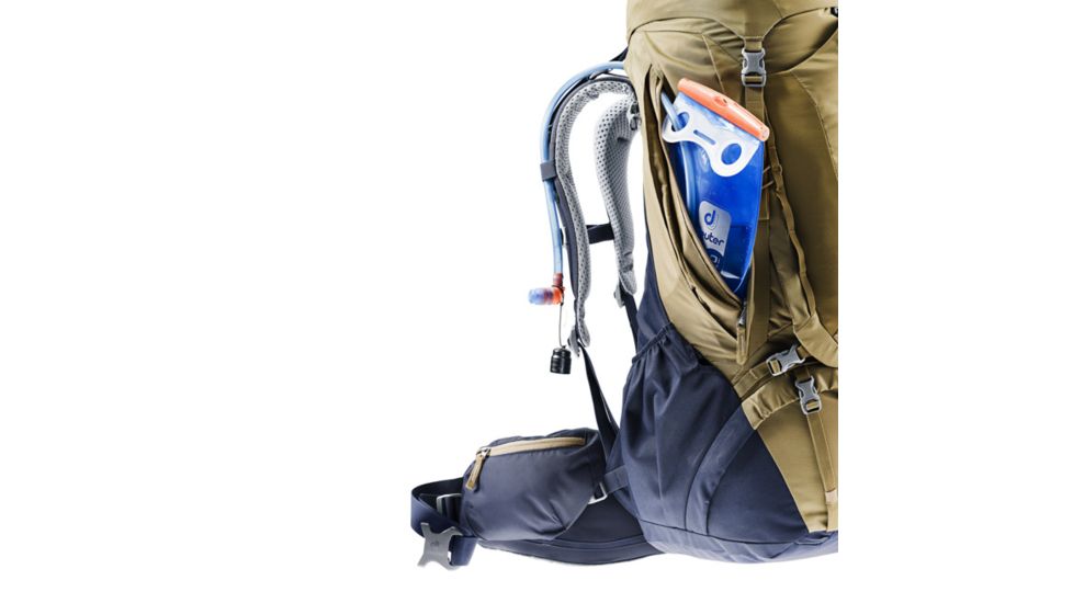 Deuter Aircontact PRO 60 + 15 Backpack, Clay/Navy, 333012063130