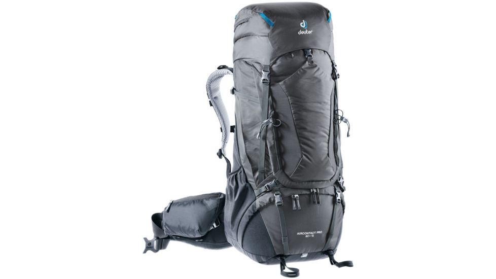 Deuter Aircontact PRO 60 + 15 Backpack, Graphite/Black, 333012047010