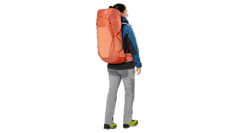 Deuter Aircontact Ultra 45+5 SL Pack - Womens, Sienna-Paprika, 50L, 336002259110