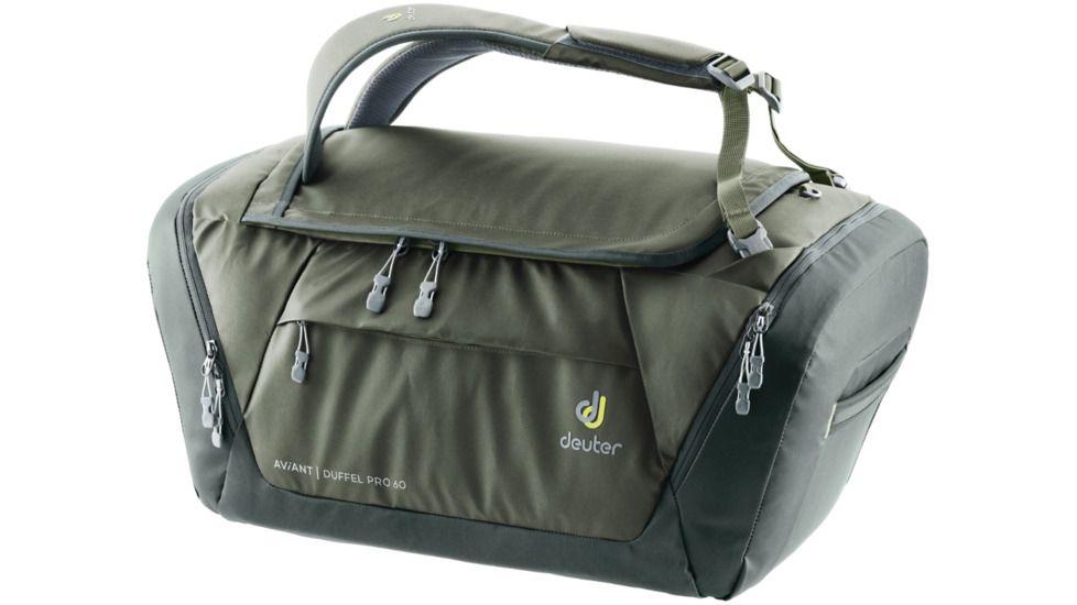 Deuter Aviant Duffel Pro 60 - Unisex, Khaki Ivy, 352112022430