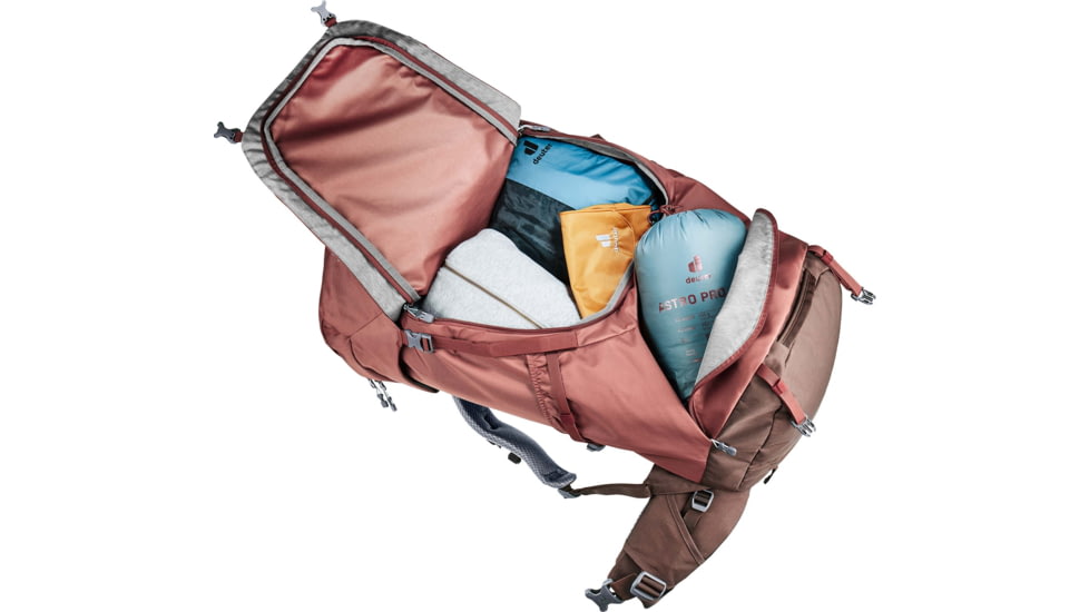 Deuter AViANT Voyager 60+10 SL Pack, Caspia/Raisin, 351302556180