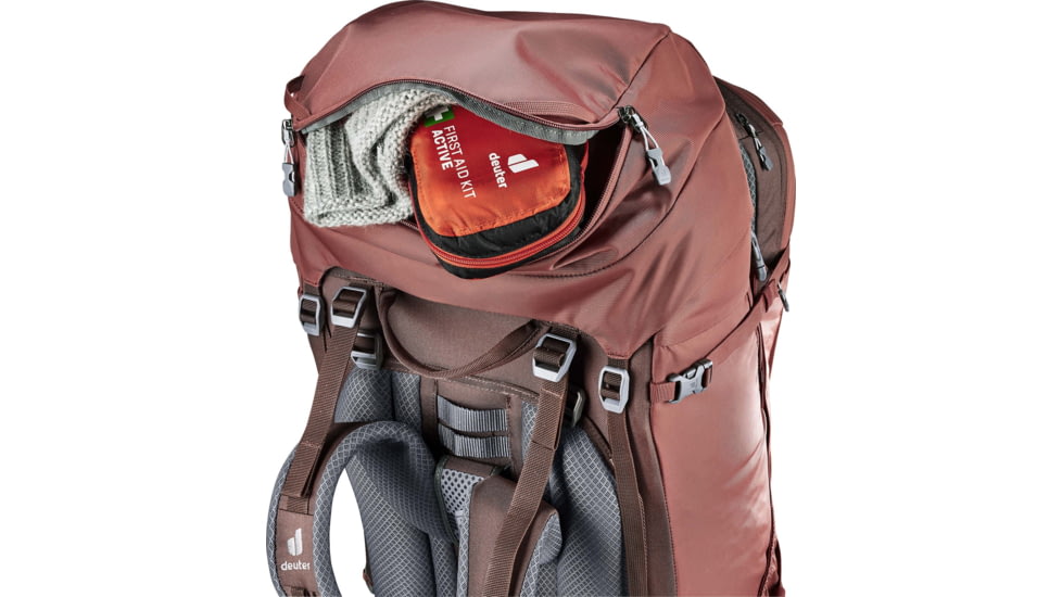 Deuter AViANT Voyager 60+10 SL Pack, Caspia/Raisin, 351302556180