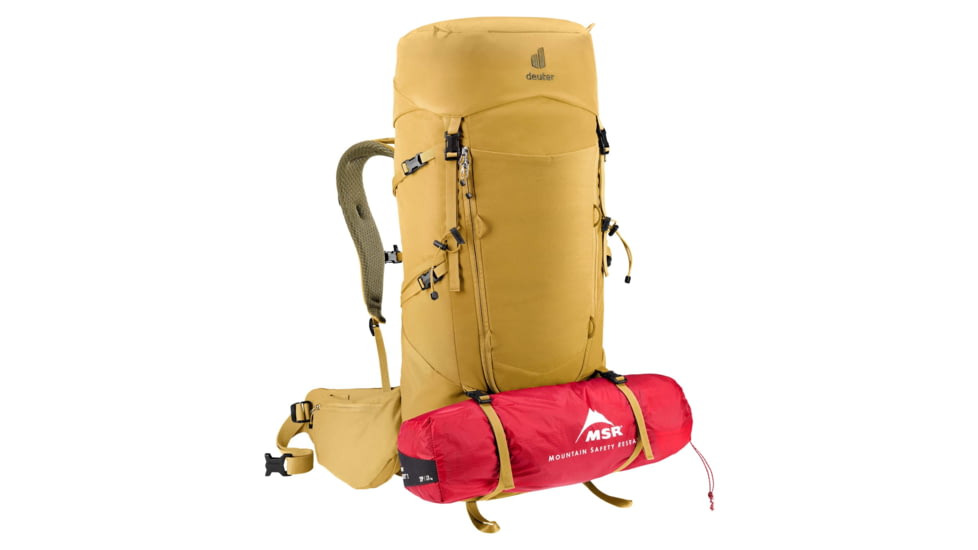 Deuter Aircontact Core 50+10 Backpack, 50L, Savanna/Nori, 335132662160
