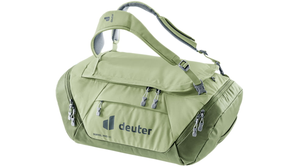 Deuter Pro Duffel Bag, 40 Liters, Mineral/Grove, 352102512130