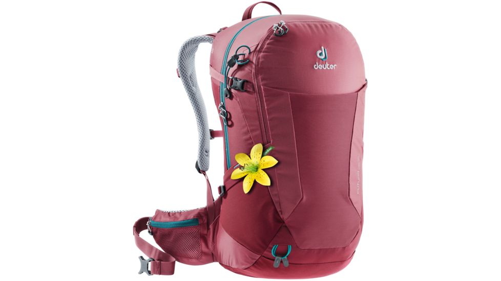 Deuter Futura 26 SL Women's Backpack, Cardinal/Cranberry, 340041855260