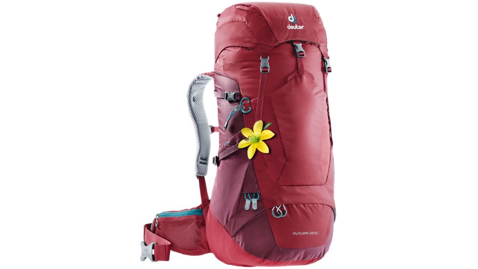 Deuter Futura 28 SL Women's Backpack, Cranberry/Maroon, 340061855280