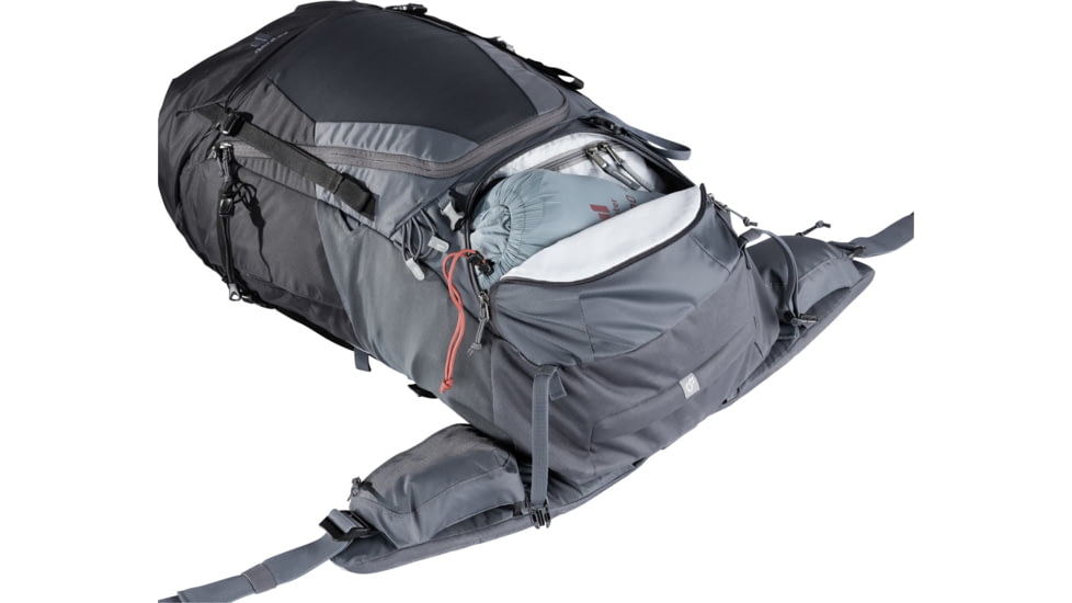 Deuter Futura Air Trek 50 + 10 Pack, Black-Graphite, 60L, 340212174030