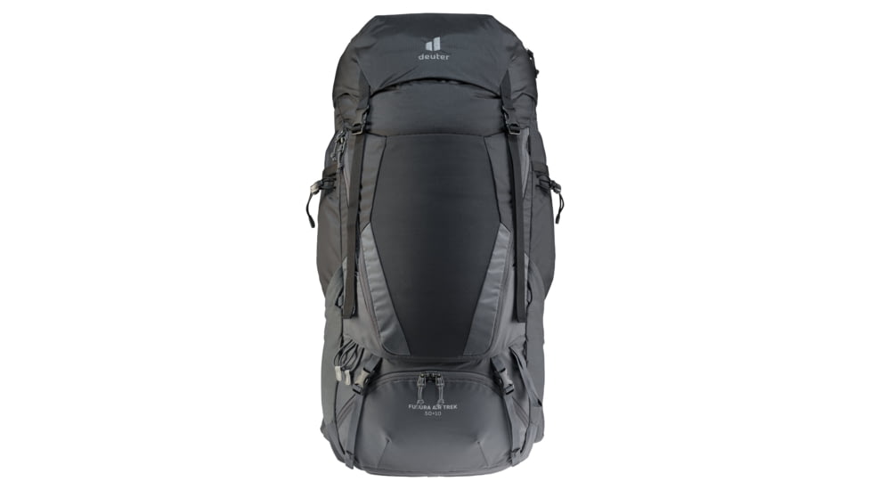 Deuter Futura Air Trek 50 + 10 Pack, Black-Graphite, 60L, 340212174030