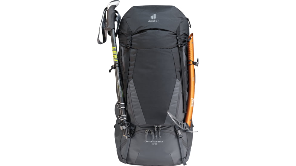 Deuter Futura Air Trek 50 + 10 Pack, Black-Graphite, 60L, 340212174030