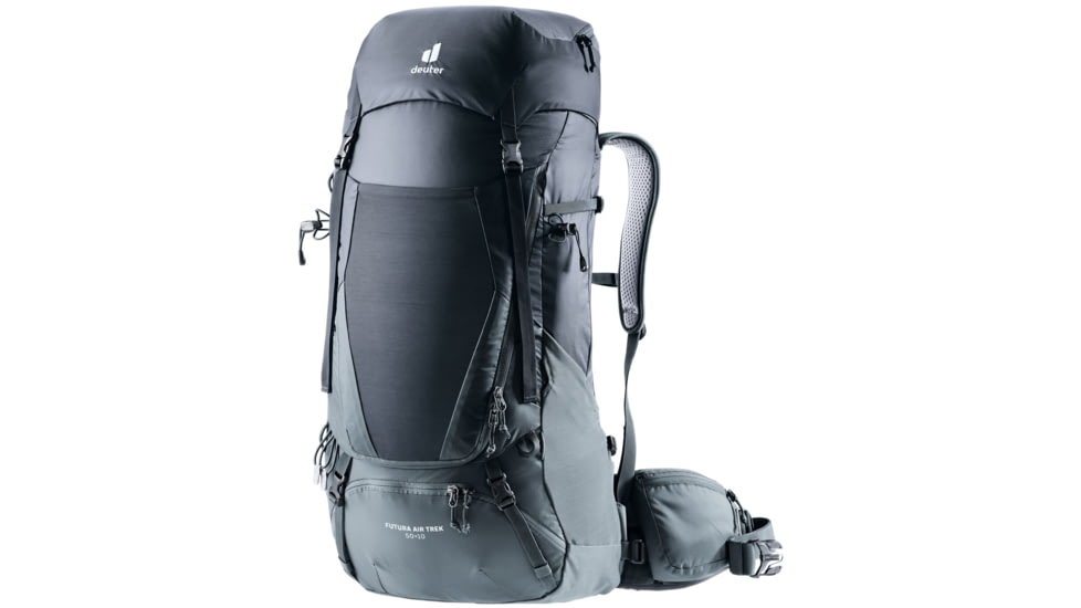 Deuter Futura Air Trek 50 + 10 Pack, Black-Graphite, 60L, 340212174030