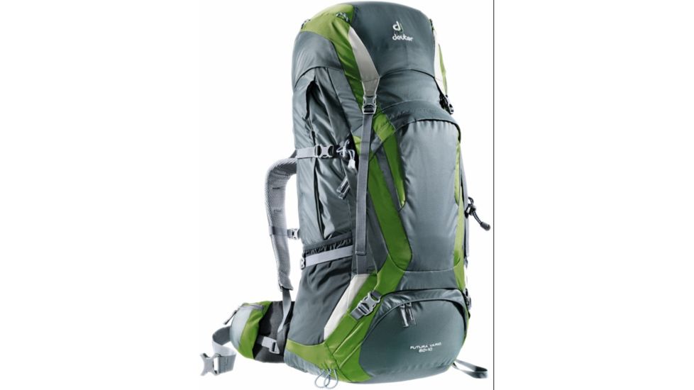 Deuter Futura Vario 60+10 Backpack-Granite/Pine/Silver