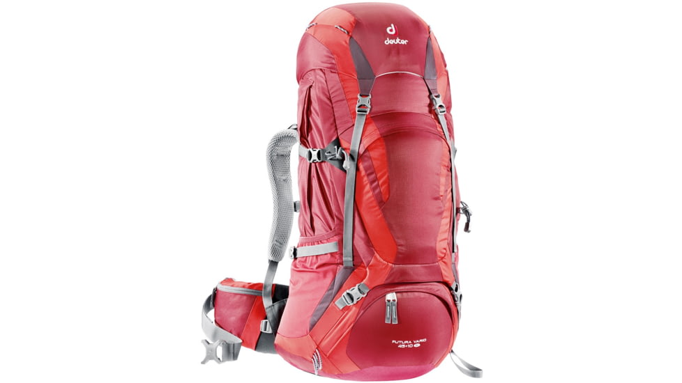 Deuter Futura Vario Pro 45 + 10 SL Pack - Womens-Cranberry/Fire