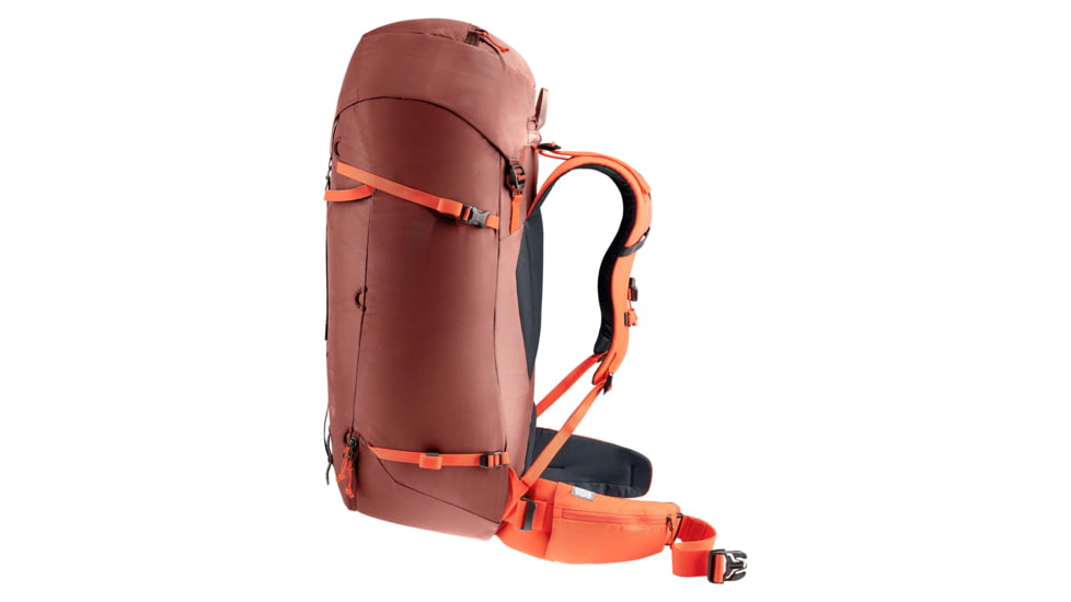 Deuter Guide 44+8 Backpack, Redwood/Papaya, 336172359120