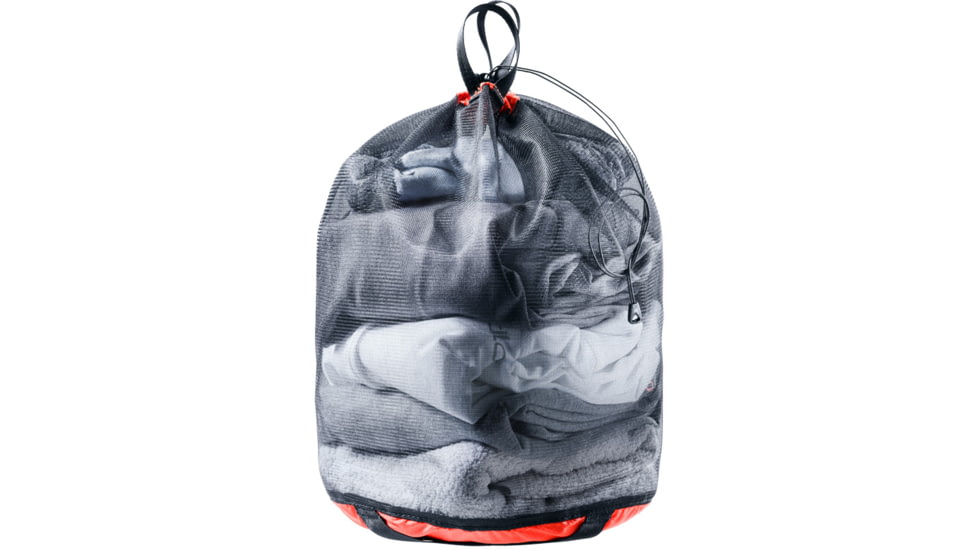 Deuter Mesh Sack 5, Papaya-Black, 5L, 394072197010