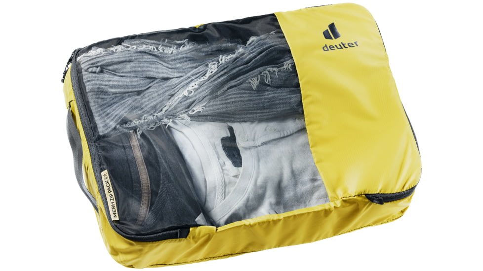 Deuter Mesh Zip Pack 10, Turmeric-Black, 10L, 394192187060