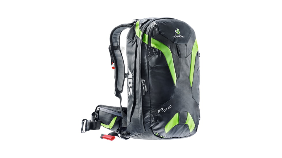 Deuter Ontop ABS 20 Snow Pack-Black/Kiwi