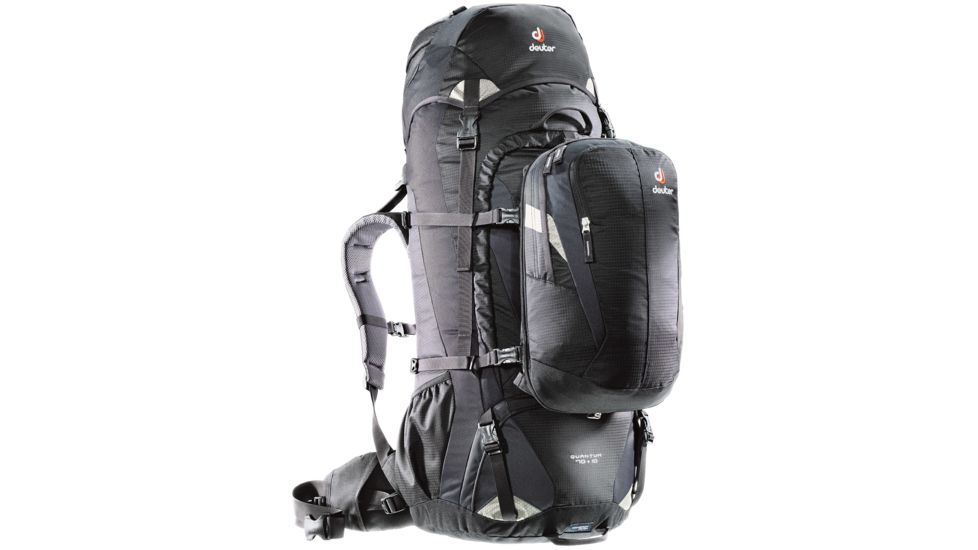 Deuter Quantum 70 + 10 Pack -Black/Silver