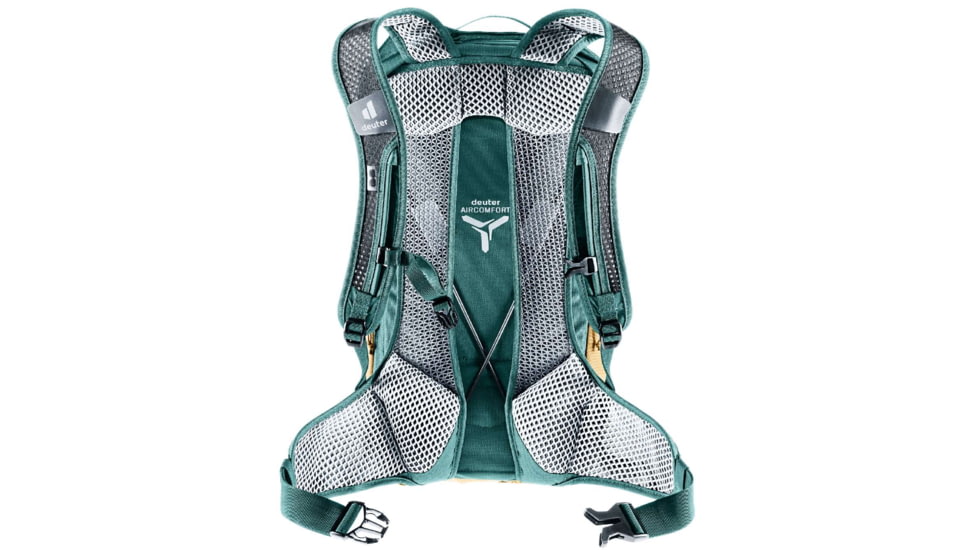 Deuter Race Air 14+3 W/2L Backpack, Cinnamon/Deepsea, 14 L, 320442363240