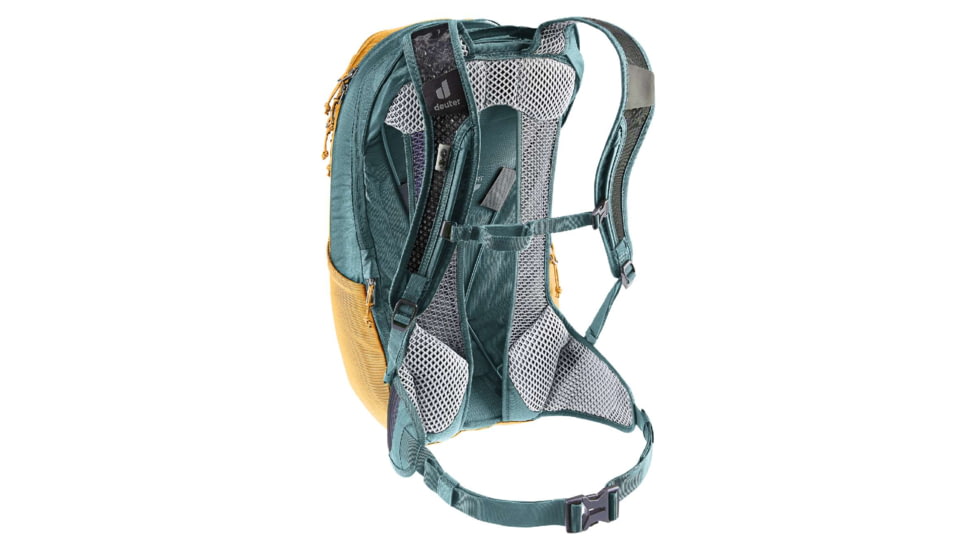 Deuter Race Air 14+3 W/2L Backpack, Cinnamon/Deepsea, 14 L, 320442363240