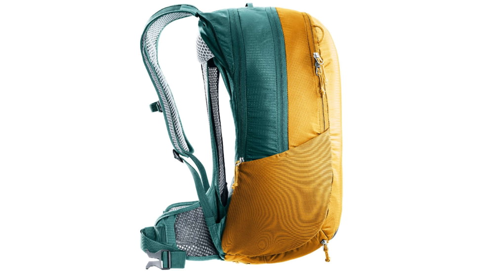 Deuter Race Air 14+3 W/2L Backpack, Cinnamon/Deepsea, 14 L, 320442363240