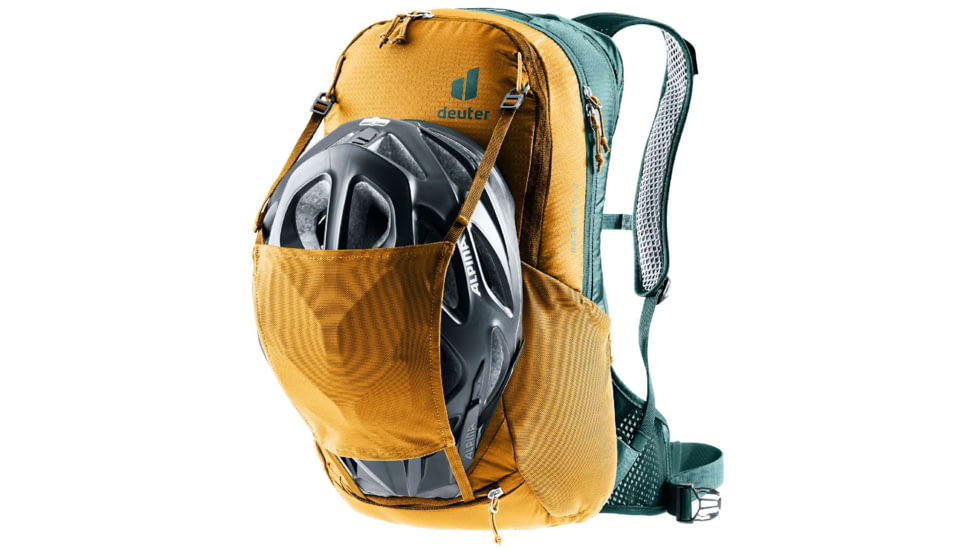 Deuter Race Air 14+3 W/2L Backpack, Cinnamon/Deepsea, 14 L, 320442363240