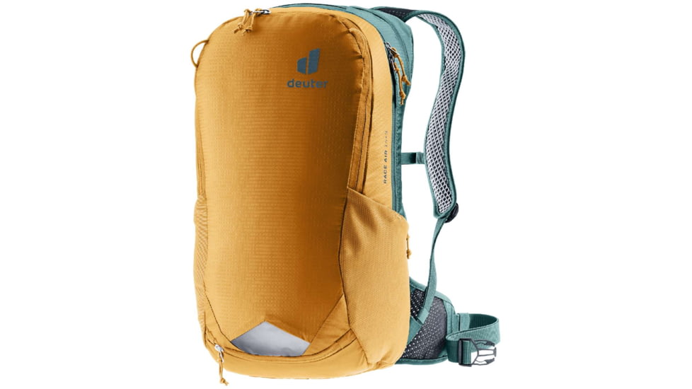 Deuter Race Air 14+3 W/2L Backpack, Cinnamon/Deepsea, 14 L, 320442363240