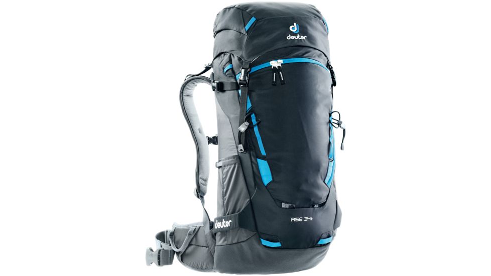 Deuter Rise 34+, Black-Graphite, 330131874030