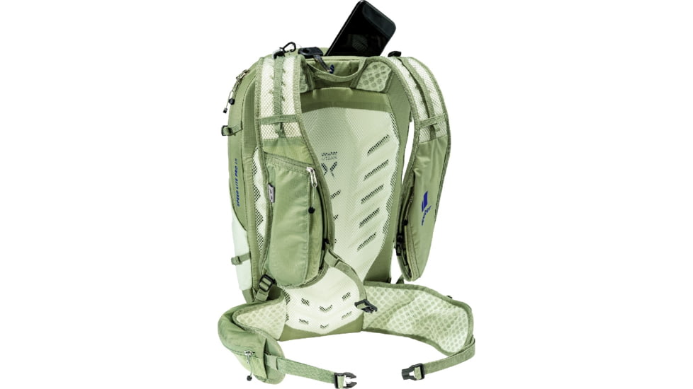 Deuter Speed Lite Pro 19L Backpack w/Hydro, Mineral/Grove, 341912512130