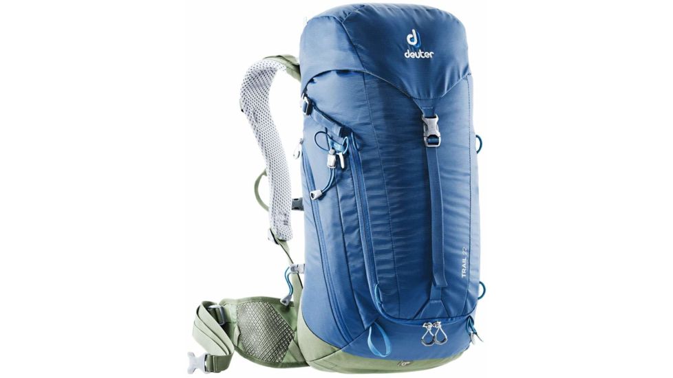 Deuter Trail 22 Backpack - Mens, Steel/Khaki, 22L, 344011932350