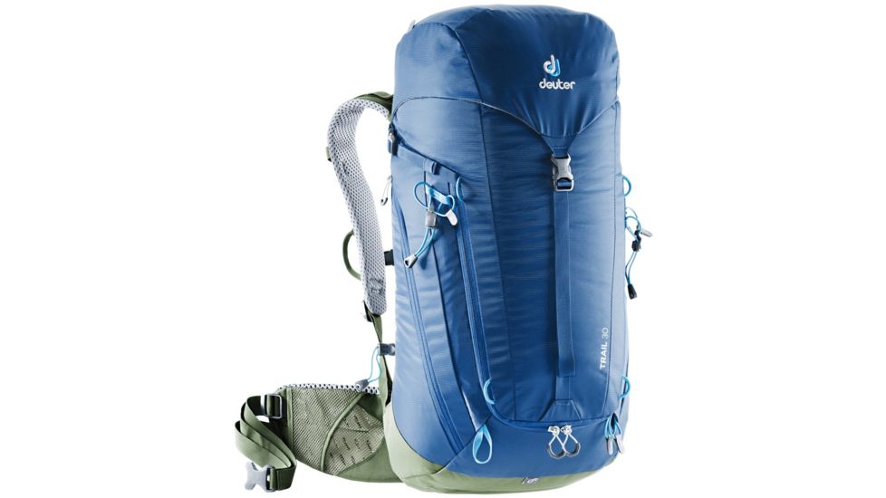Deuter Trail 30 Backpack - Mens, Steel/Khaki, 30L, 344051932350