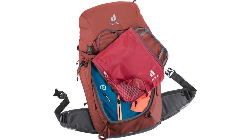 Deuter Trail Pro 34 SL Pack - Womens, Redwood-Graphite, 34L, 344122154290