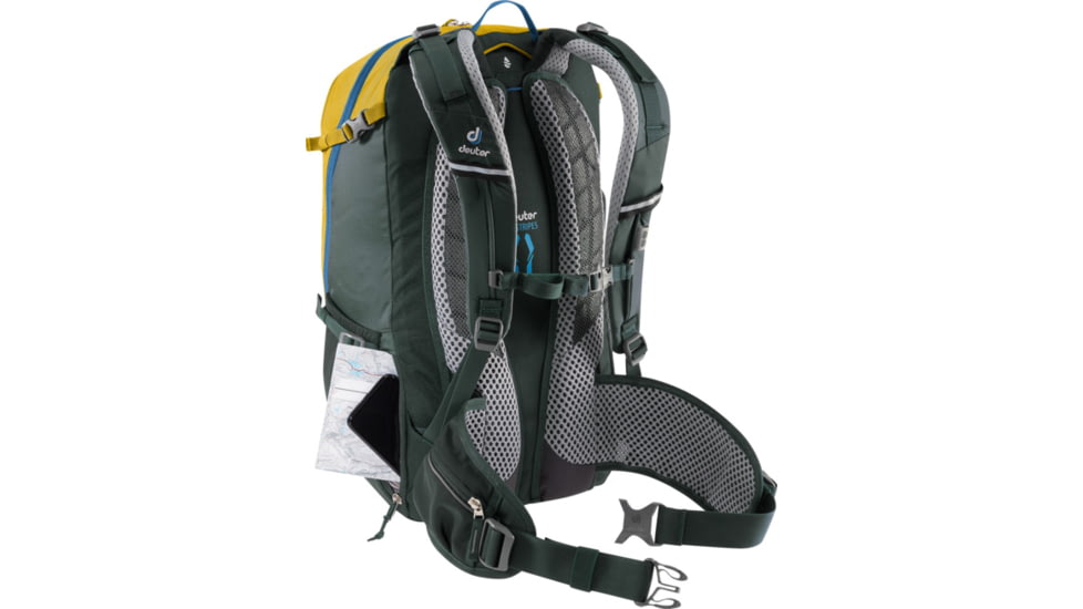 Deuter Trans Alpine 24 Hydration Packs, Curry/Ivy, 320502092030