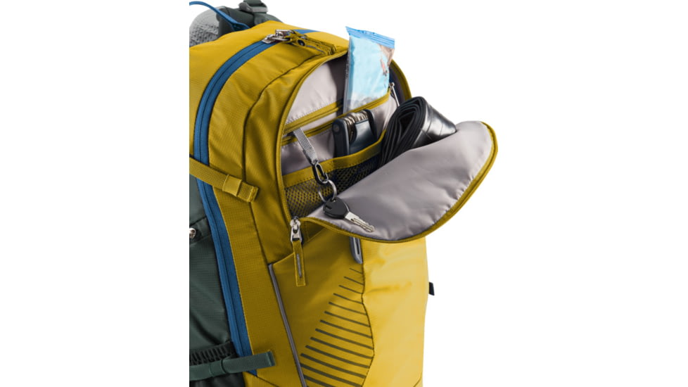 Deuter Trans Alpine 24 Hydration Packs, Curry/Ivy, 320502092030