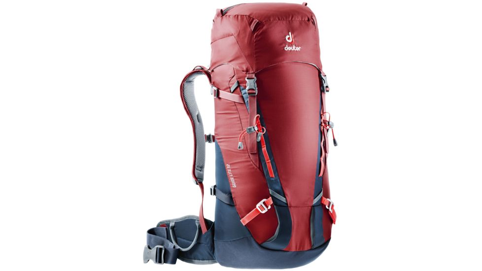 Deuter Guide Lite 32 Climbing Pack, Male, Cranberry-Navy, One Size, 336011753250