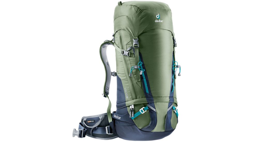 Deuter Guide 45+ Climbing Pack, Male, Khaki-Navy, One Size, 336131723250