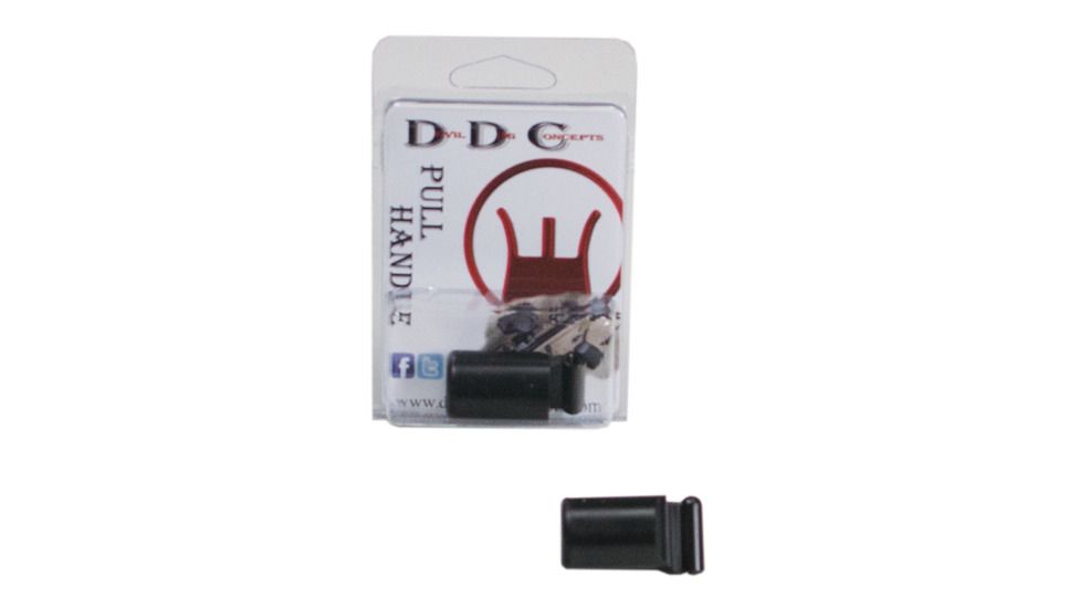 Devil Dog Concepts Competition Pull Handle, Impact Resistant Polycarbonate, Black, DD-303.4