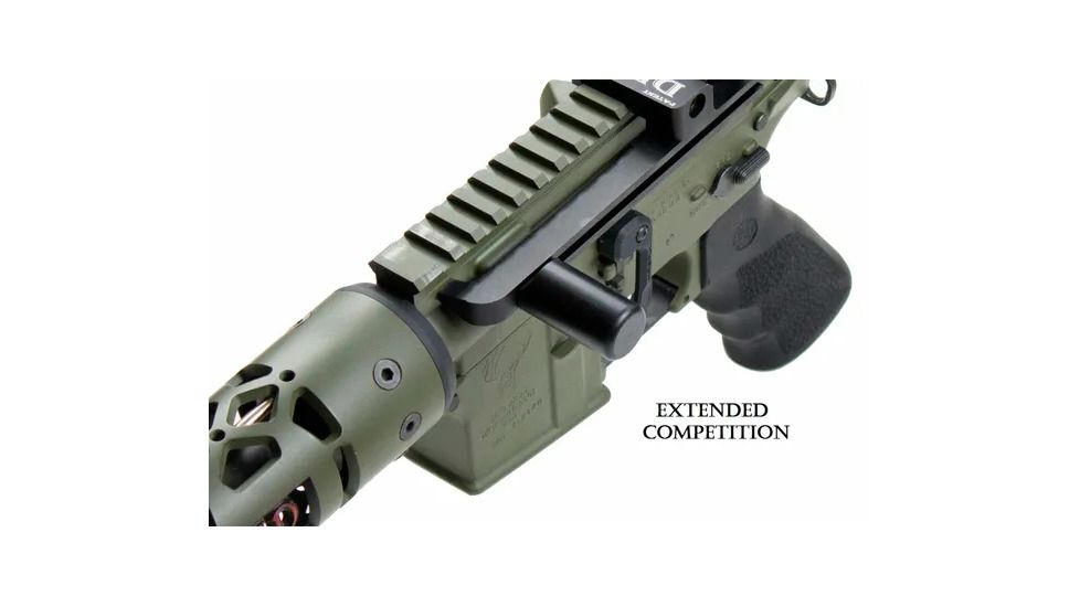 Devil Dog Concepts Extended Competition Pull Handle, Impact Resistant Polycarbonate, Black, DD-303.6