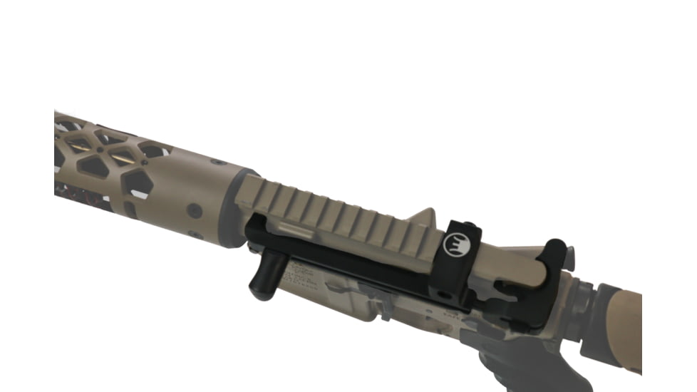 Devil Dog Concepts Hard Charger Rear Handle, Standart Forged AR-15, Black, Standard 5.56/.223, DDCHC012