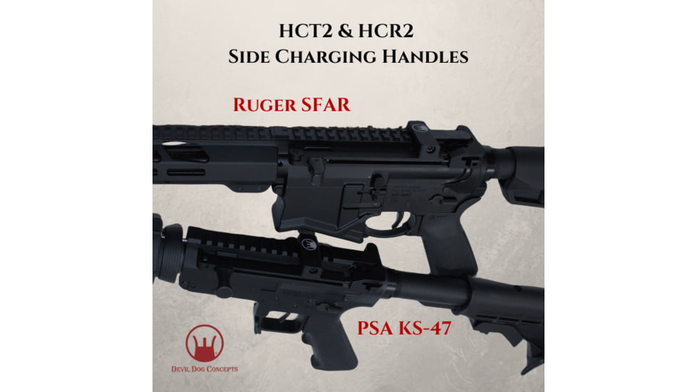 Devil Dog Concepts Hard Charger Tactical Handle, Standart Forged AR-15, Burnt Bronze, Standard 5.56/.223, DDCHC113