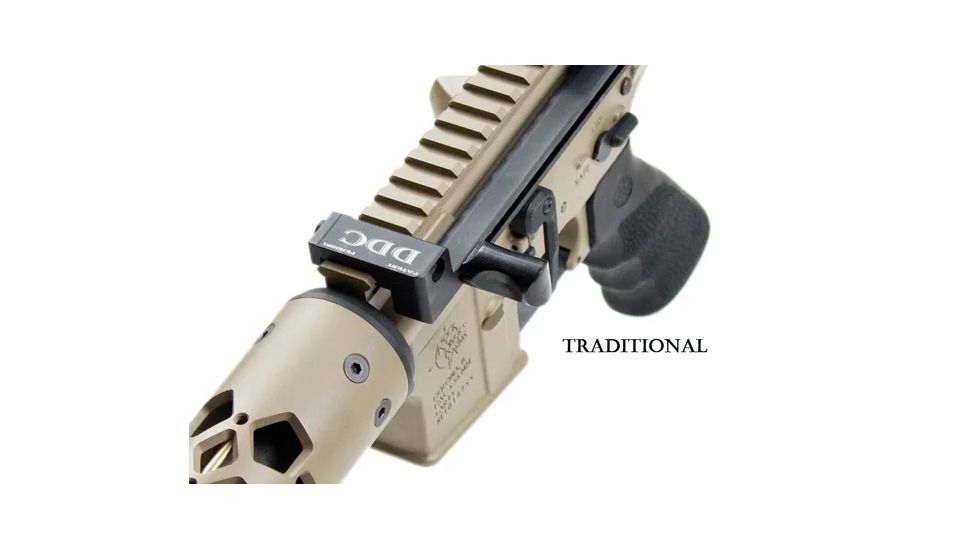Devil Dog Concepts Traditional Pull Handle, Impact Resistant Polycarbonate, Black, DD-303