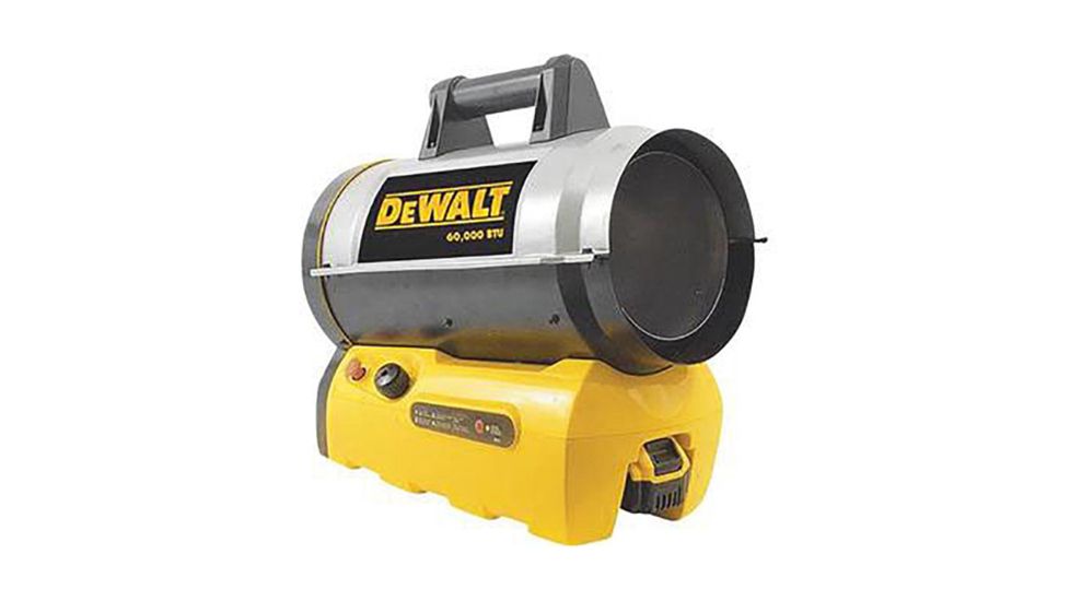 DeWALT Cordless 68000 BTU Forced Air Propane, Yellow/Black F340660