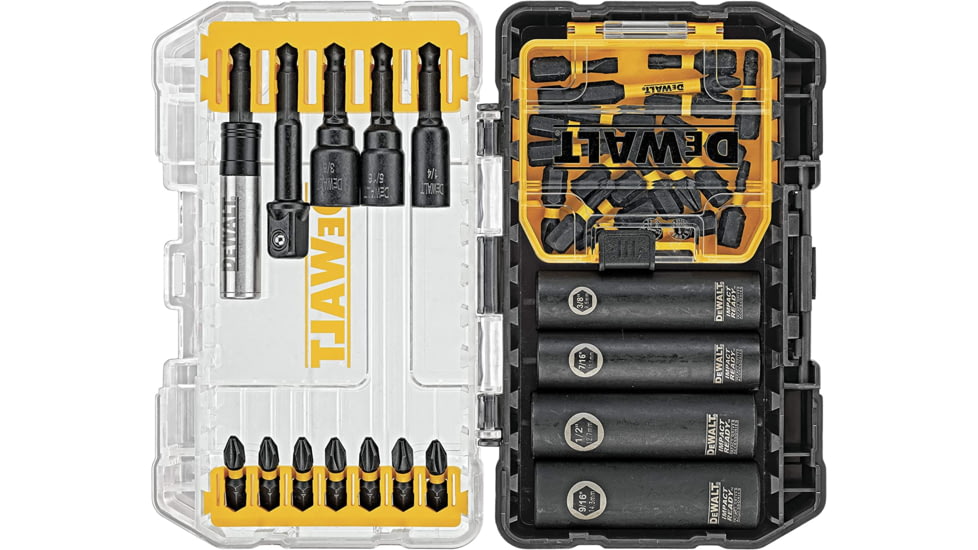 DeWALT FlexTorq 35-Piece IMPACT READY Screwdriving Bits Set with Case, DWA2T35IR