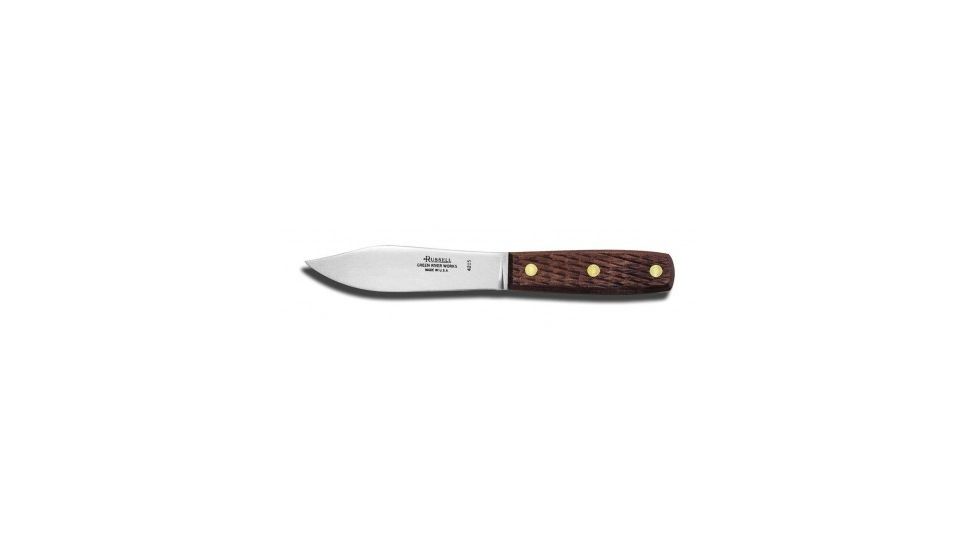 Dexter Outdoors Green River Traditional 5in Carbon Steel Fish Knife, Rosewood Handle, 4215