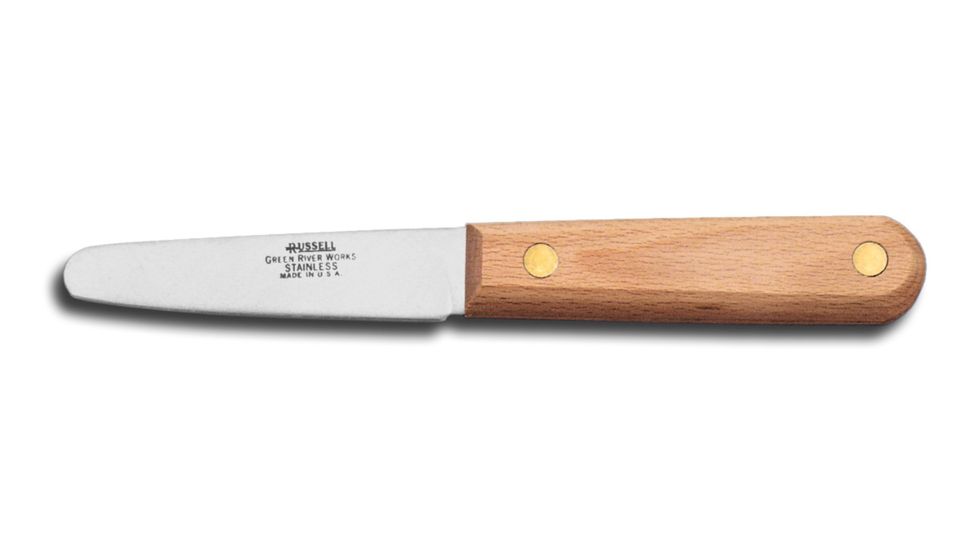 Dexter Outdoors Traditional 3in Dexsteel Blade Clam Knife, Rosewood Handle, 20129PCP
