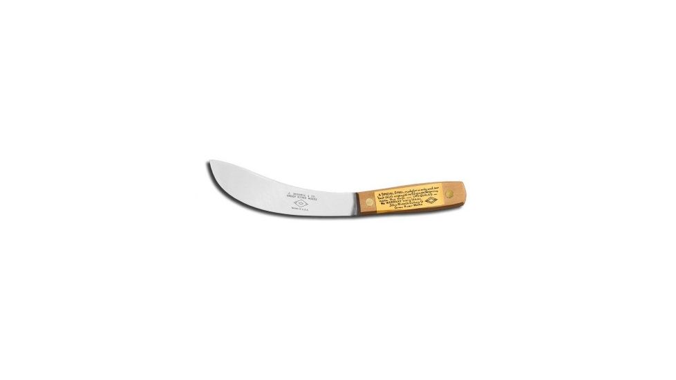 Dexter Outdoors Traditional 6in Carbon Steel Skinning Knife, Rosewood Handle, 012-6SK