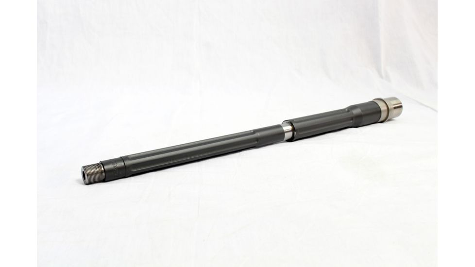 DEZ Arms AR-10 7.62x51/.308 Match-Grade Barrel, 16 inch, HBAR Contour w/Straight Fluting, Carbine Length, Phosphate, Black, 425090F-7.62x51N