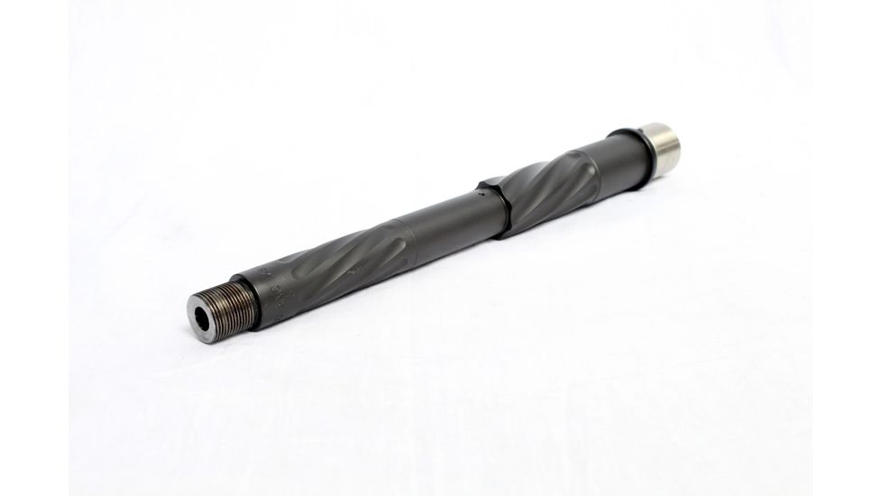DEZ Arms AR-15 .300 Blackout Match-Grade Barrel, 9.5 inch, HBAR Contour w/Twist Fluting, Pistol Length, Phosphate, Black, 425090-300-9.5AACFT