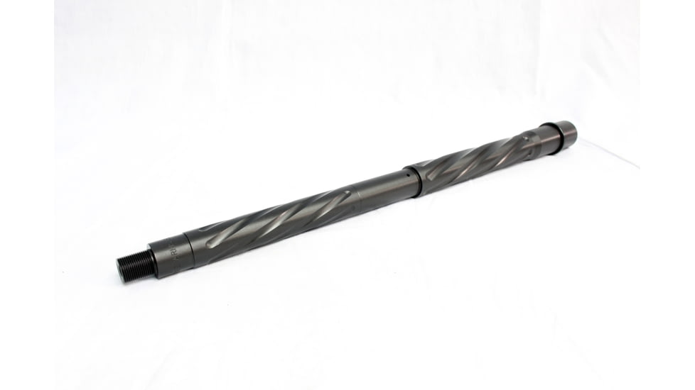 DEZ Arms AR-15 5.56 Match-Grade Barrel, 14.5 inch, HBAR Contour w/Twist Fluting, Carbine Length, Nitride, Black 425090JNITROFT